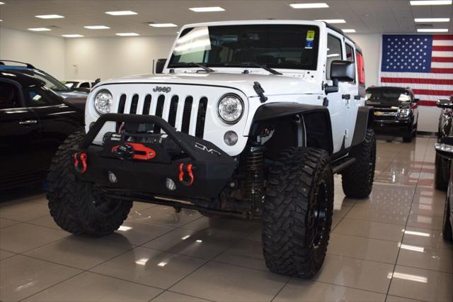 used 2017 Jeep Wrangler Unlimited car, priced at $26,977