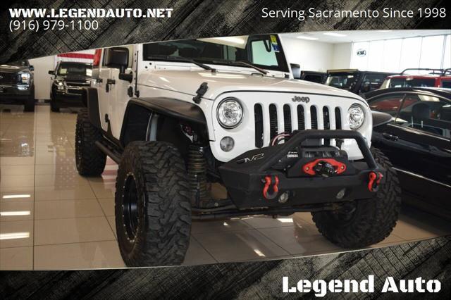 used 2017 Jeep Wrangler Unlimited car, priced at $26,977