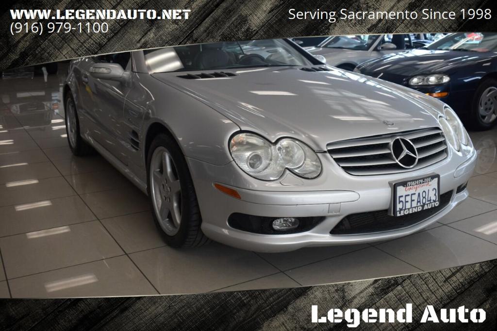 used 2004 Mercedes-Benz SL-Class car, priced at $34,997