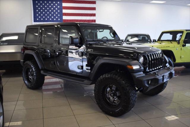 used 2018 Jeep Wrangler Unlimited car, priced at $31,777
