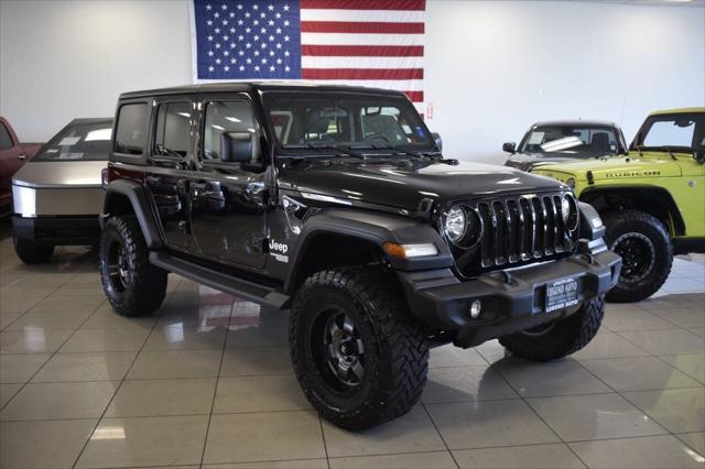 used 2018 Jeep Wrangler Unlimited car, priced at $31,777