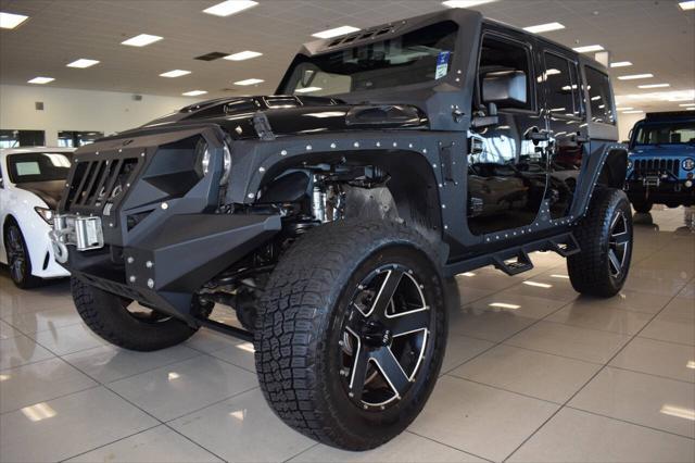 used 2017 Jeep Wrangler Unlimited car, priced at $30,777