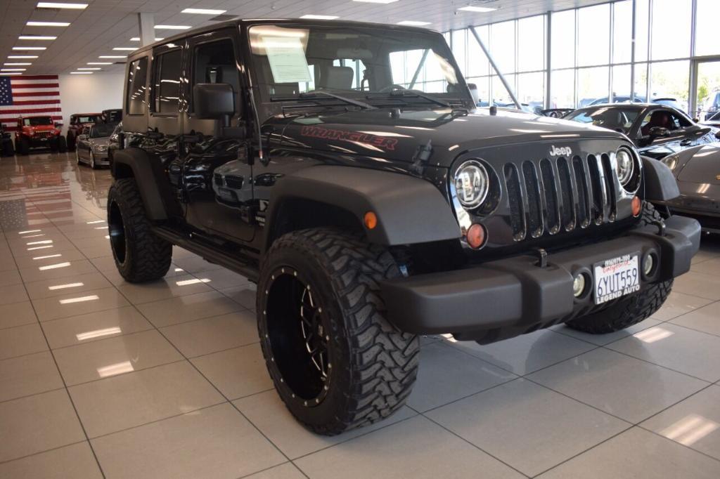used 2009 Jeep Wrangler Unlimited car, priced at $18,777