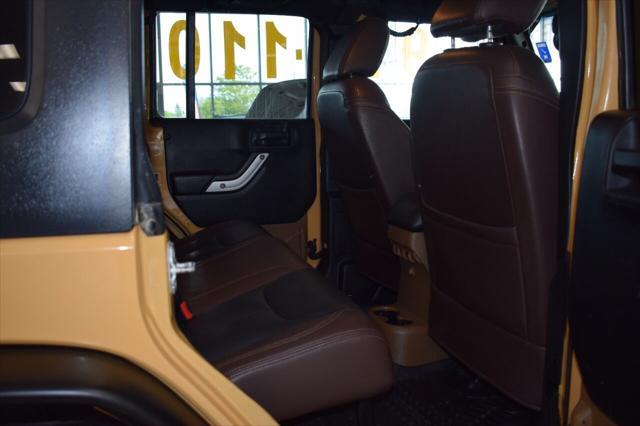 used 2014 Jeep Wrangler Unlimited car, priced at $23,777