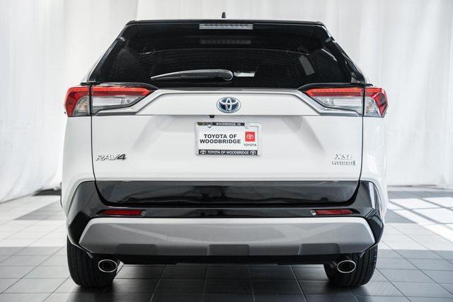 used 2022 Toyota RAV4 Hybrid car, priced at $34,000