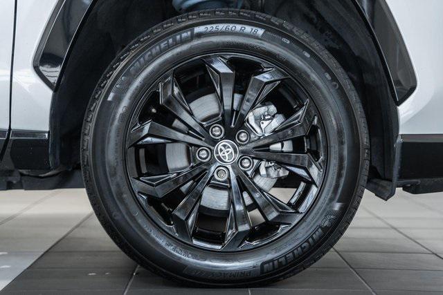 used 2022 Toyota RAV4 Hybrid car, priced at $34,000