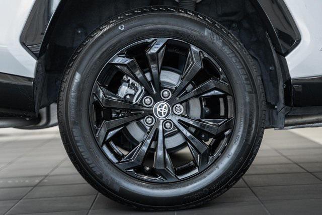 used 2022 Toyota RAV4 Hybrid car, priced at $34,000