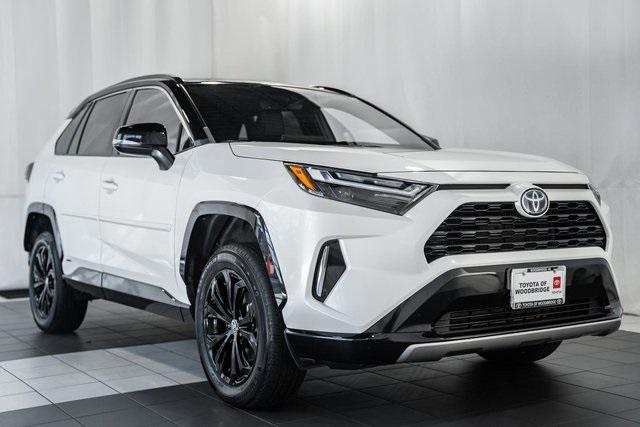 used 2022 Toyota RAV4 Hybrid car, priced at $34,000