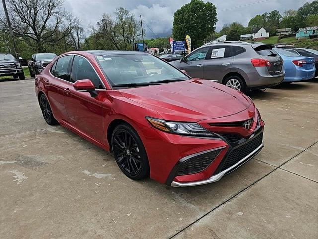 used 2021 Toyota Camry car, priced at $29,500