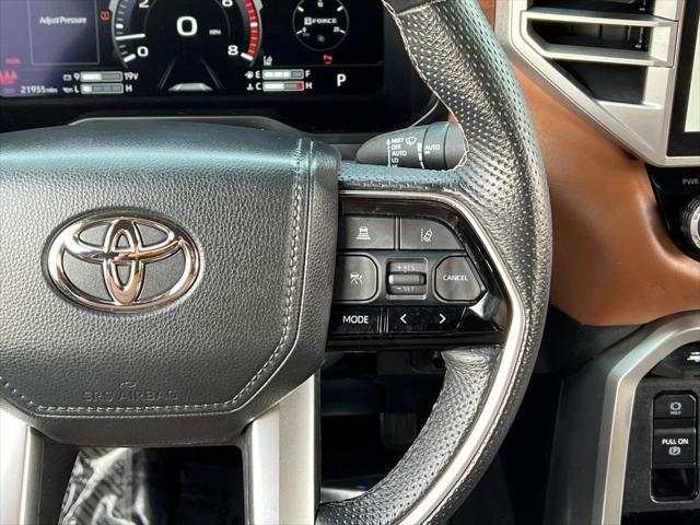 used 2022 Toyota Tundra car, priced at $53,000