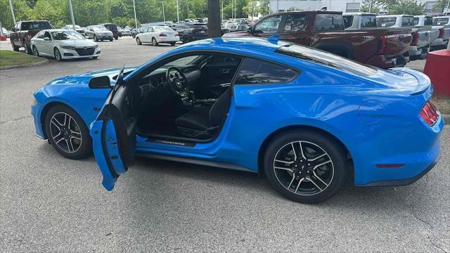 used 2022 Ford Mustang car, priced at $37,500