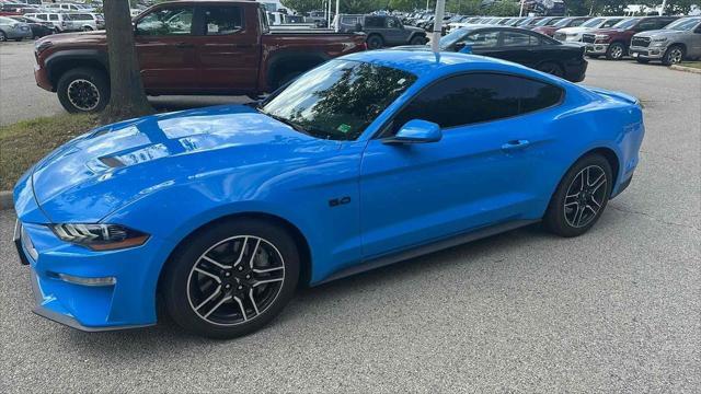 used 2022 Ford Mustang car, priced at $37,500