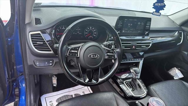 used 2021 Kia Seltos car, priced at $15,400