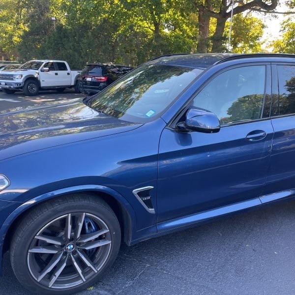 used 2020 BMW X3 M car, priced at $42,000