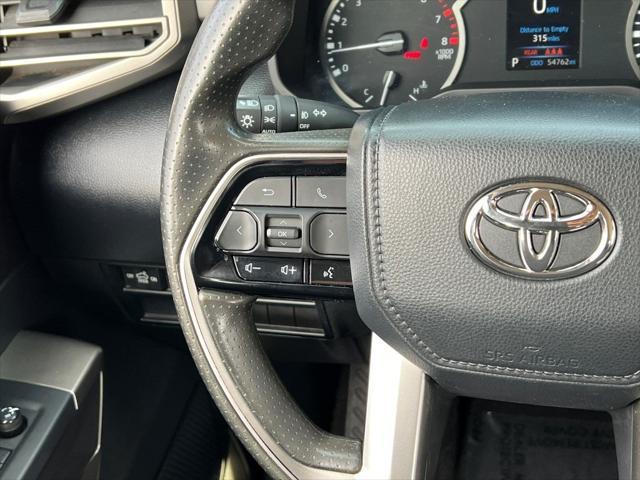 used 2022 Toyota Tundra car, priced at $37,500