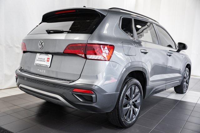 used 2022 Volkswagen Taos car, priced at $18,500
