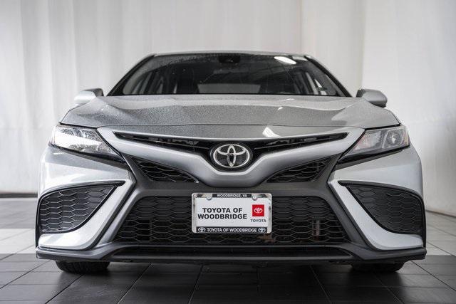 used 2021 Toyota Camry car, priced at $18,000