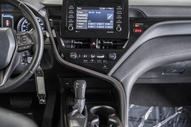 used 2021 Toyota Camry car, priced at $18,000
