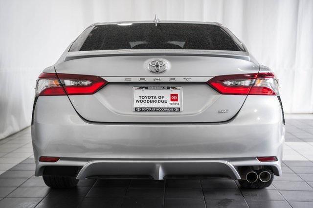 used 2021 Toyota Camry car, priced at $18,000