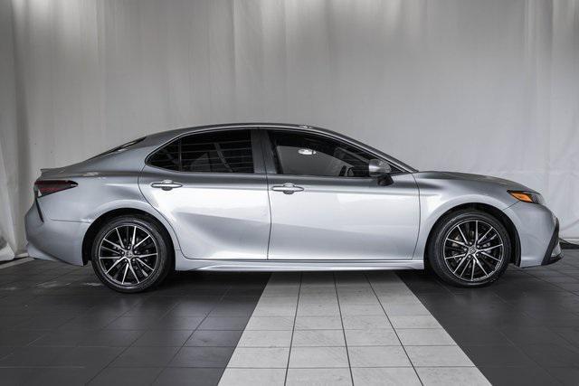 used 2021 Toyota Camry car, priced at $18,000