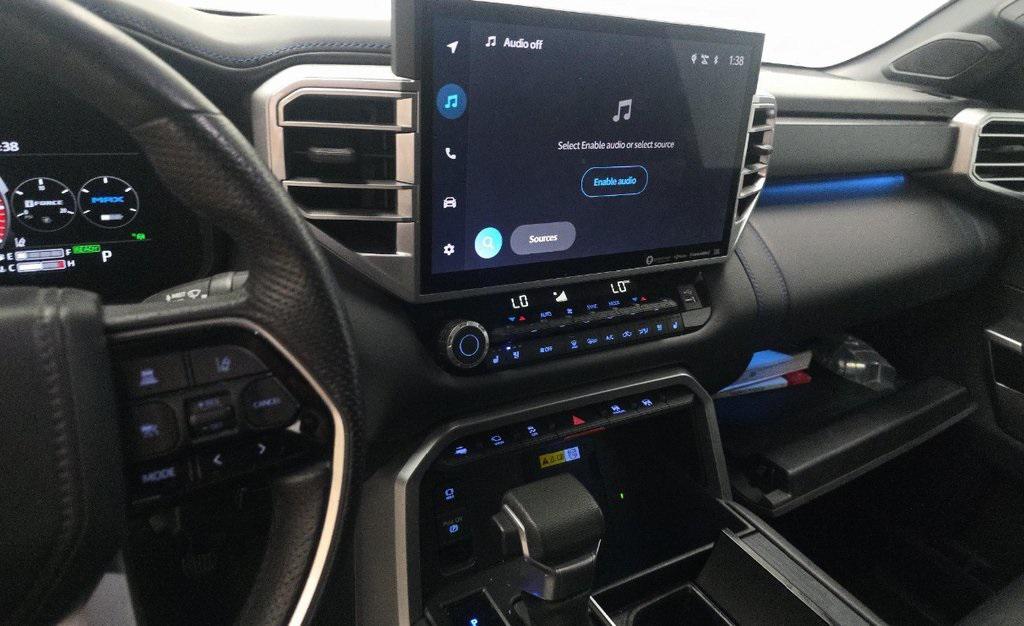used 2022 Toyota Tundra Hybrid car, priced at $47,000