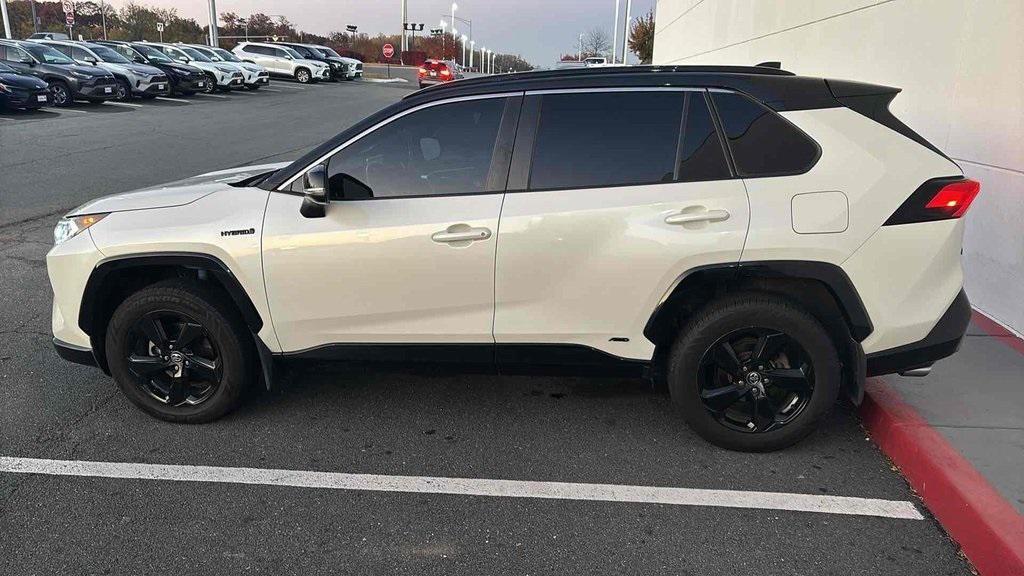 used 2021 Toyota RAV4 Hybrid car, priced at $29,500