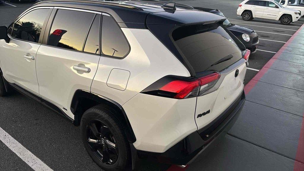 used 2021 Toyota RAV4 Hybrid car, priced at $29,500