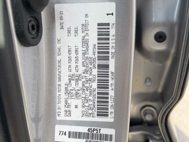 used 2021 Toyota Tacoma car, priced at $39,000