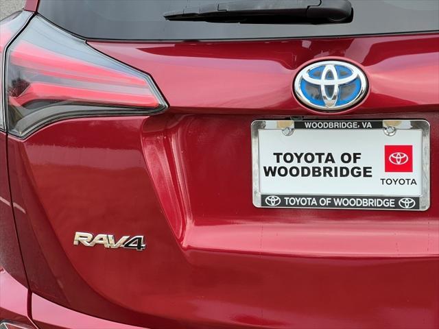 used 2018 Toyota RAV4 Hybrid car, priced at $23,500