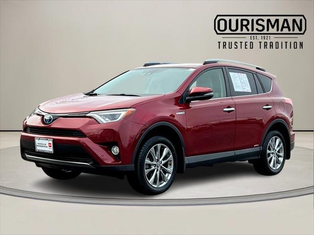 used 2018 Toyota RAV4 Hybrid car, priced at $23,500