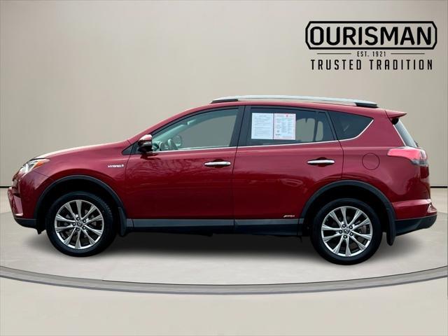 used 2018 Toyota RAV4 Hybrid car, priced at $23,500