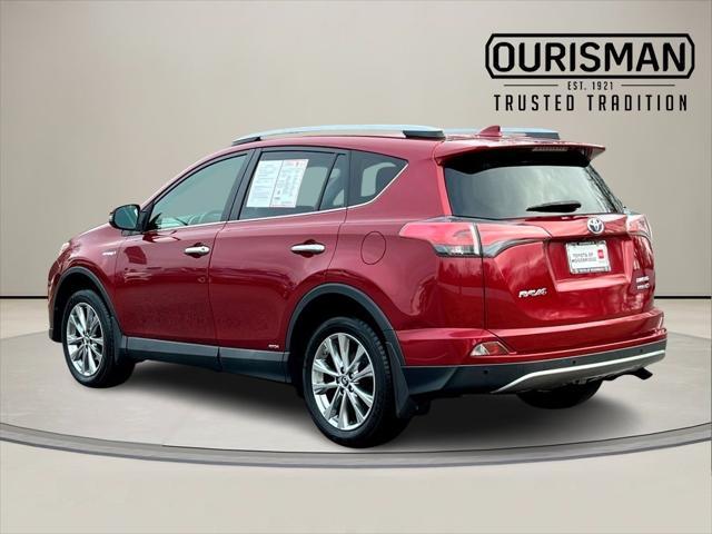 used 2018 Toyota RAV4 Hybrid car, priced at $23,500