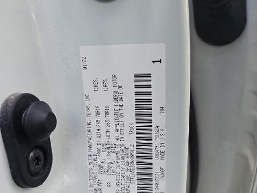 used 2022 Toyota Tundra car, priced at $42,500
