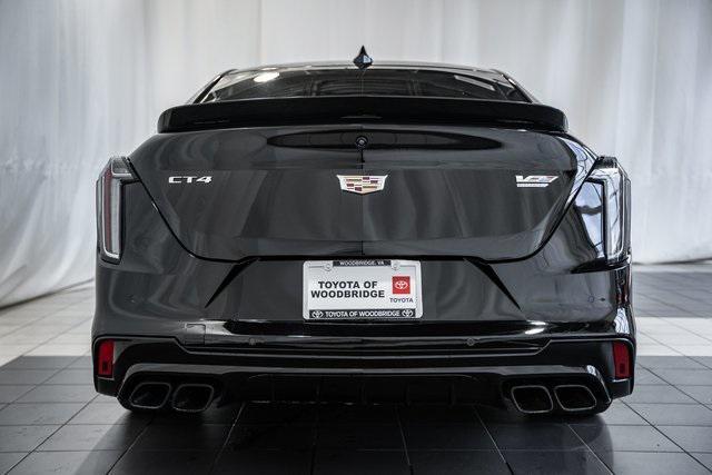 used 2023 Cadillac CT4-V car, priced at $57,000
