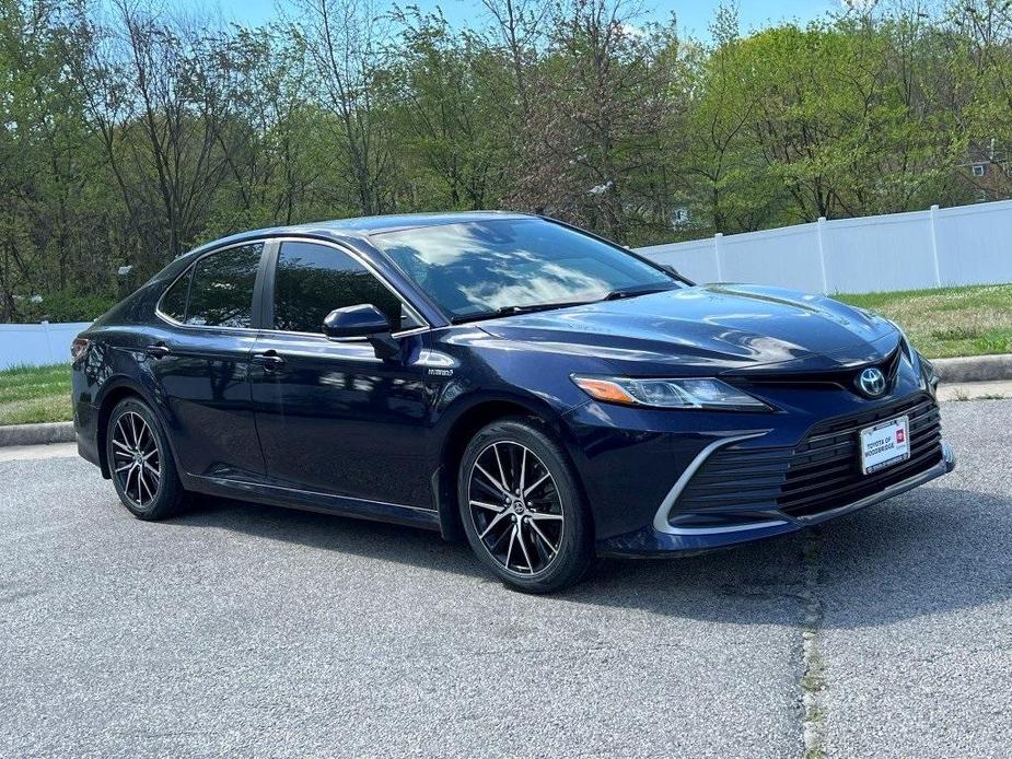 used 2021 Toyota Camry Hybrid car, priced at $17,788