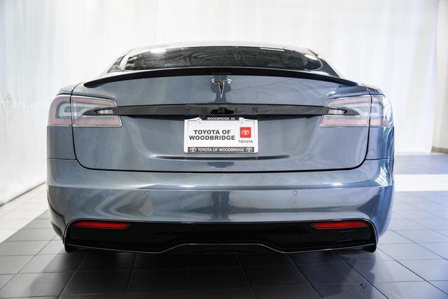 used 2021 Tesla Model S car, priced at $51,500