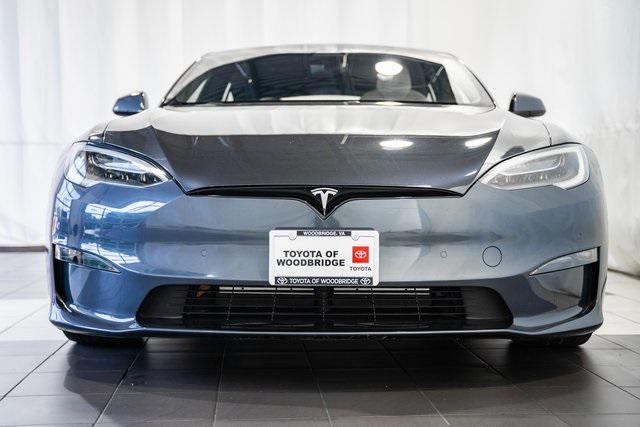 used 2021 Tesla Model S car, priced at $51,500