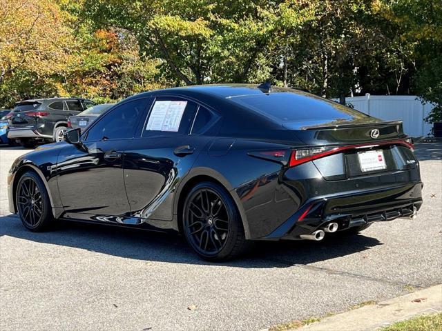 used 2024 Lexus IS 500 car, priced at $59,500