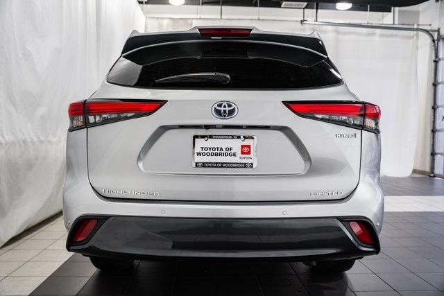 used 2023 Toyota Highlander Hybrid car, priced at $46,000