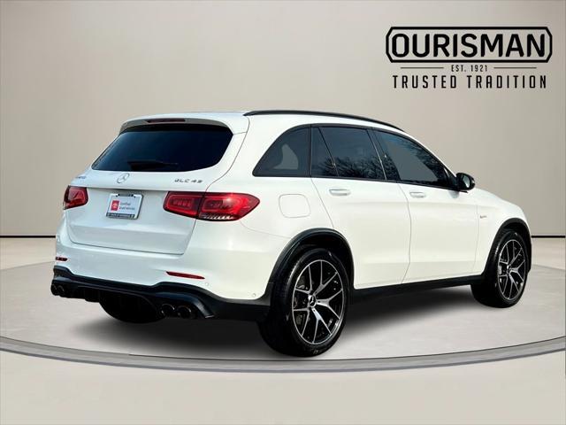 used 2021 Mercedes-Benz AMG GLC 43 car, priced at $39,500