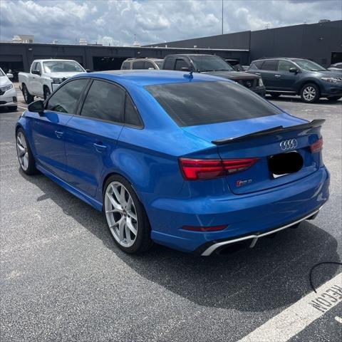 used 2018 Audi RS 3 car, priced at $41,000