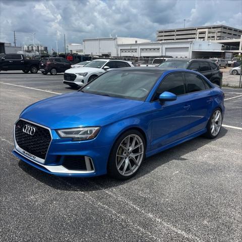 used 2018 Audi RS 3 car, priced at $41,000