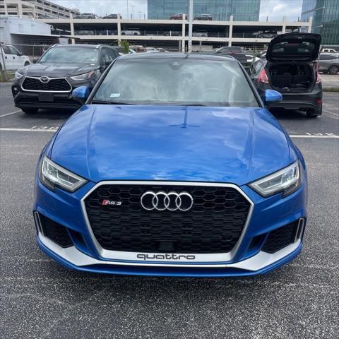 used 2018 Audi RS 3 car, priced at $41,000