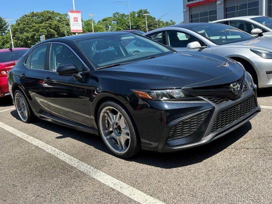 used 2021 Toyota Camry car, priced at $19,900