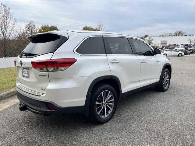 used 2019 Toyota Highlander Hybrid car, priced at $24,500