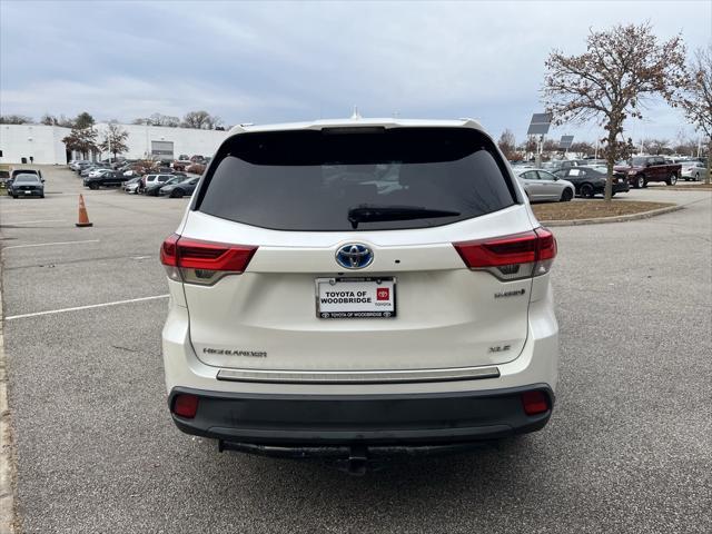 used 2019 Toyota Highlander Hybrid car, priced at $24,500