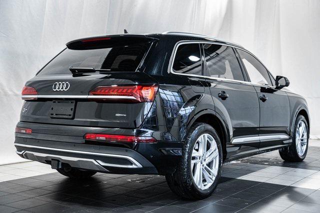 used 2021 Audi Q7 car, priced at $31,500