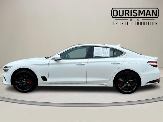 used 2023 Genesis G70 car, priced at $35,500