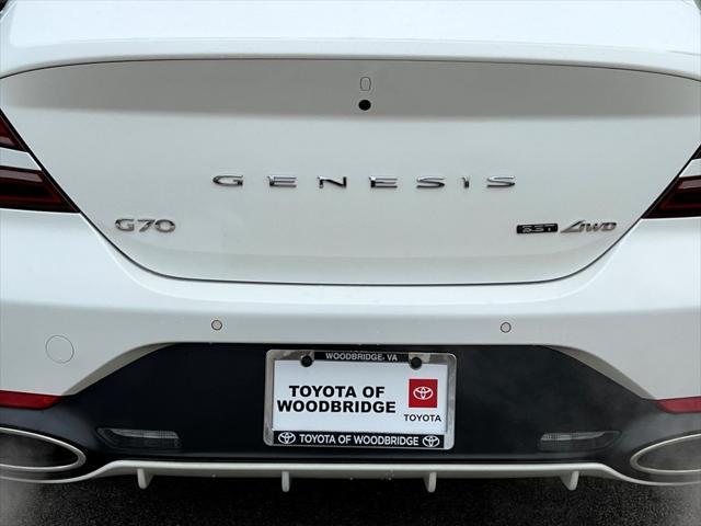 used 2023 Genesis G70 car, priced at $35,500