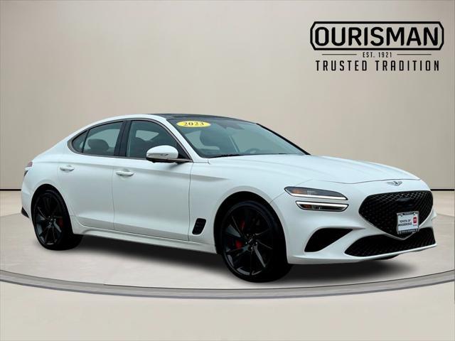 used 2023 Genesis G70 car, priced at $35,500